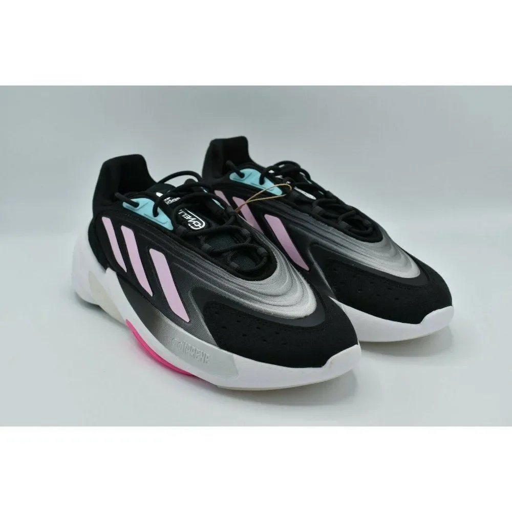NWB‎ Adidas Womens Size 8.5 Ozelia W Core Black Pink Cloud White Shoes H04266